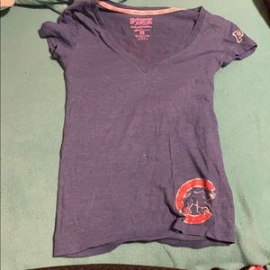 Cubs pink top